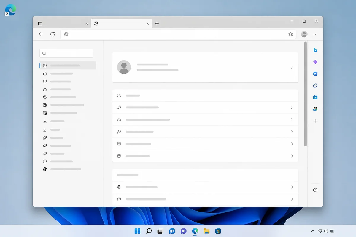 настройки браузера Microsoft Edge